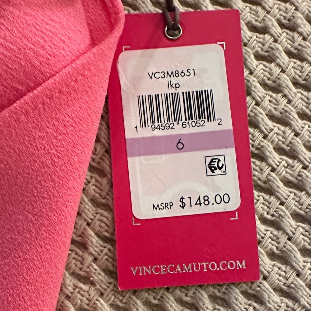Vince Camuto Vibrant Pink Jumpsuit - Picture 11 of 11